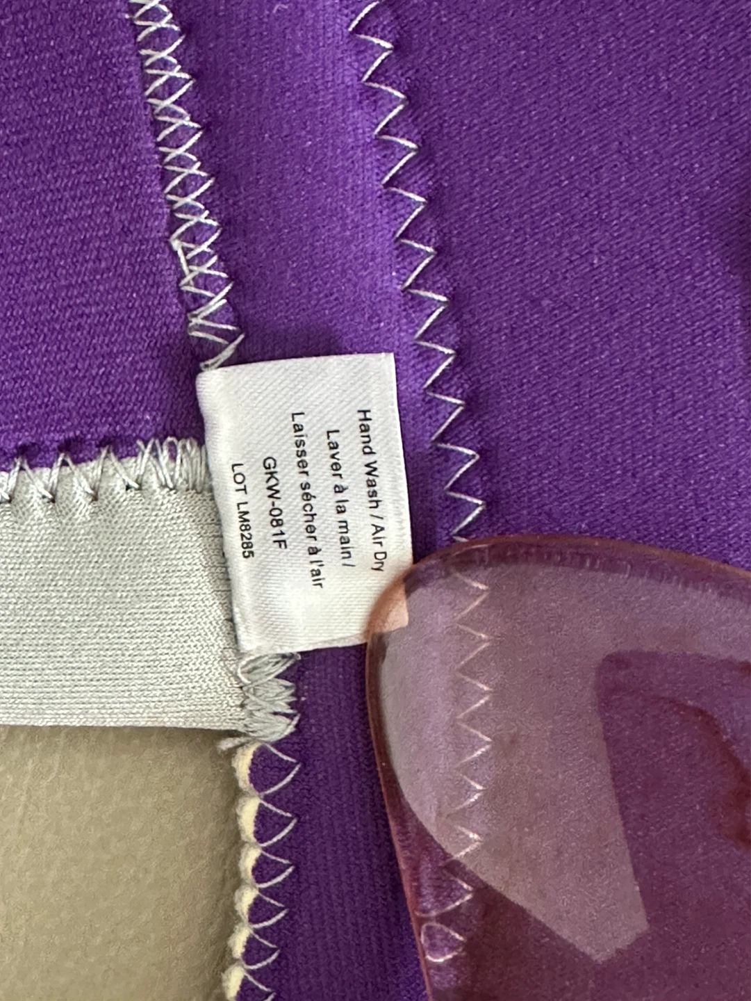 Purple One Size Fits All Support Brace - photo 3