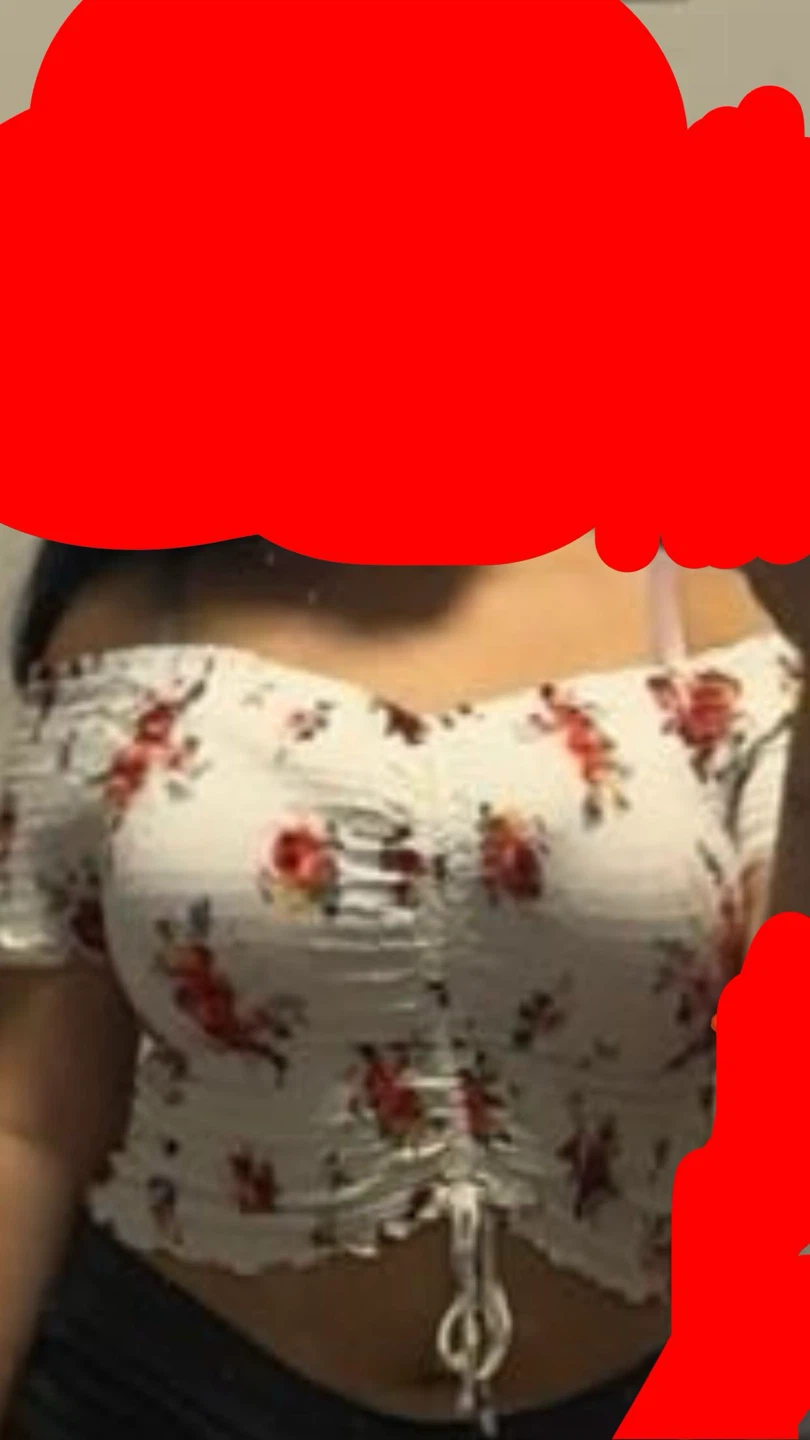 White floral ruched off-the-shoulder crop top