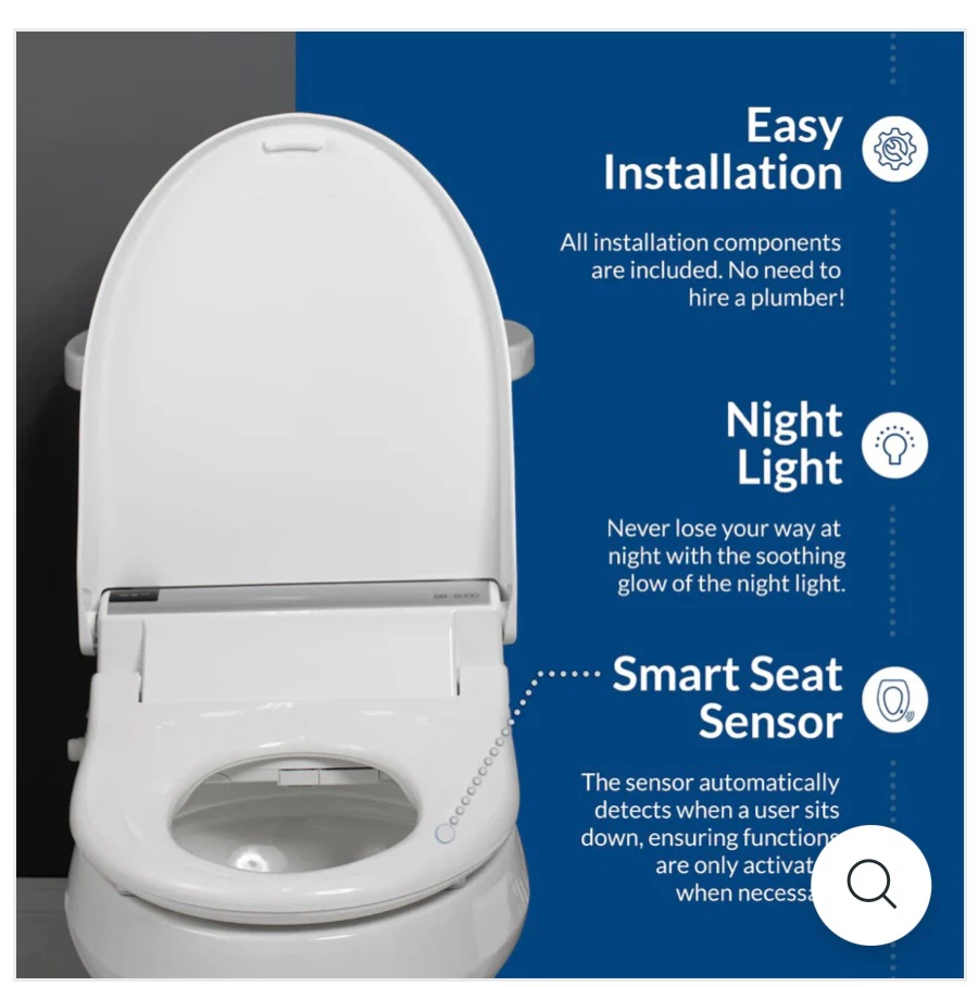 BB-2000 Bidet Toilet Seat Brand New - photo 4