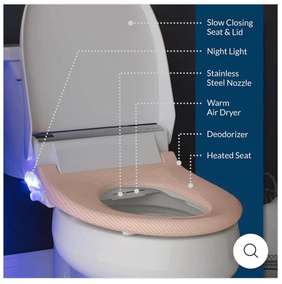 BB-2000 Bidet Toilet Seat Brand New - photo 5