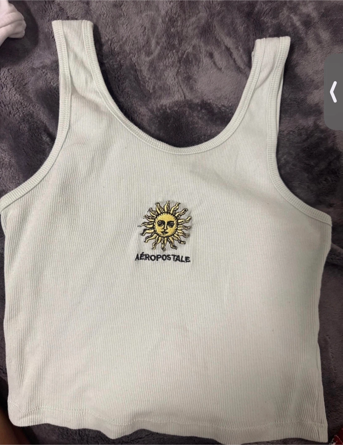 Aéropostale Sun Graphic Tank Top