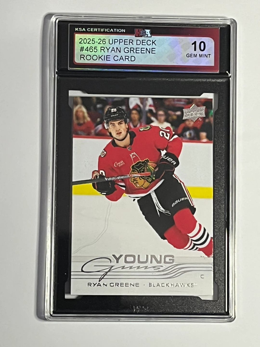 2025-26 Upper Deck Ryan Greene #465 Rookie Card - GEM MINT 10