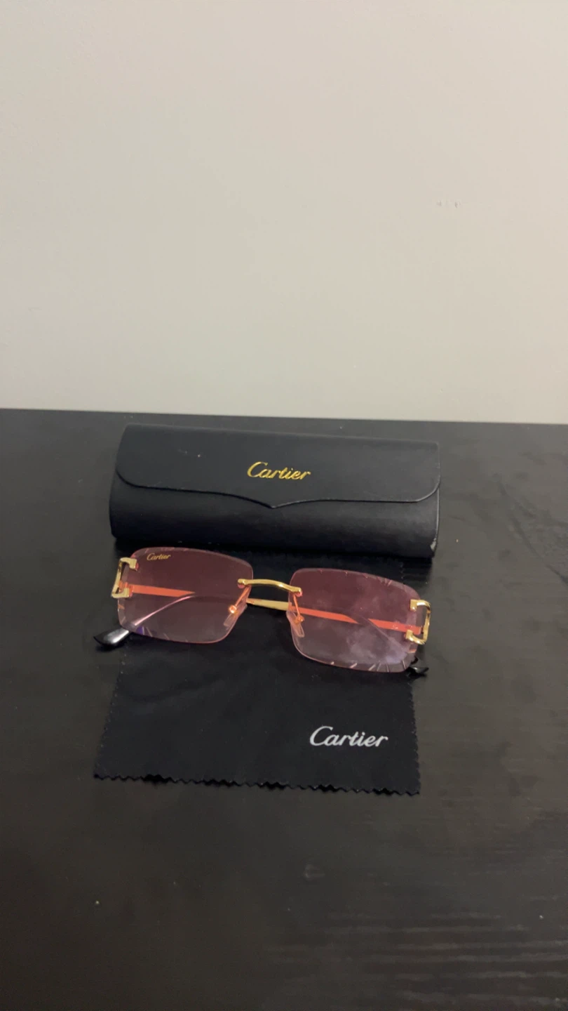 Cartier Sunglasses with Case