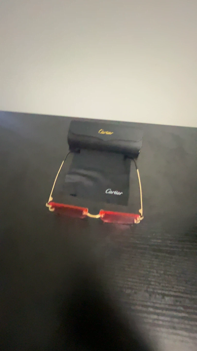 Cartier Sunglasses with Case - photo 3