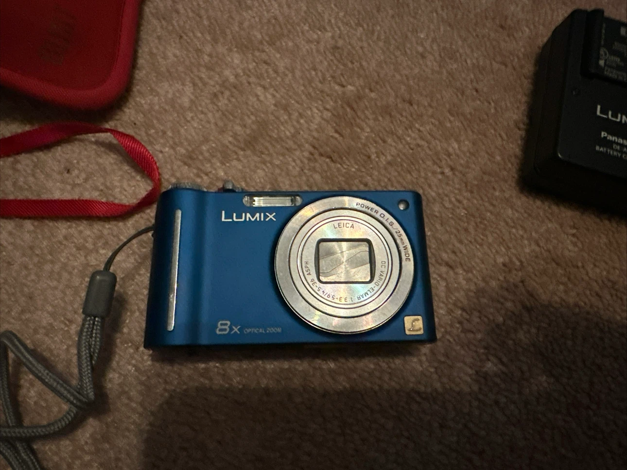 Panasonic Lumix DMC-ZR1 Digital Camera with 8x Optical Zoom