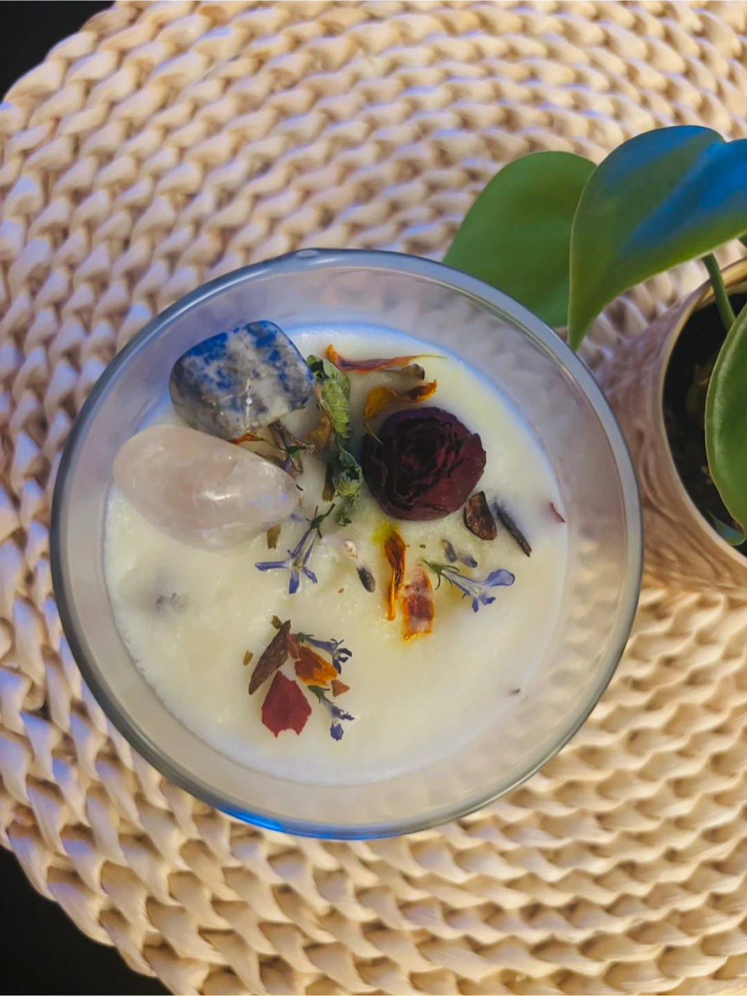 Full moon Candle