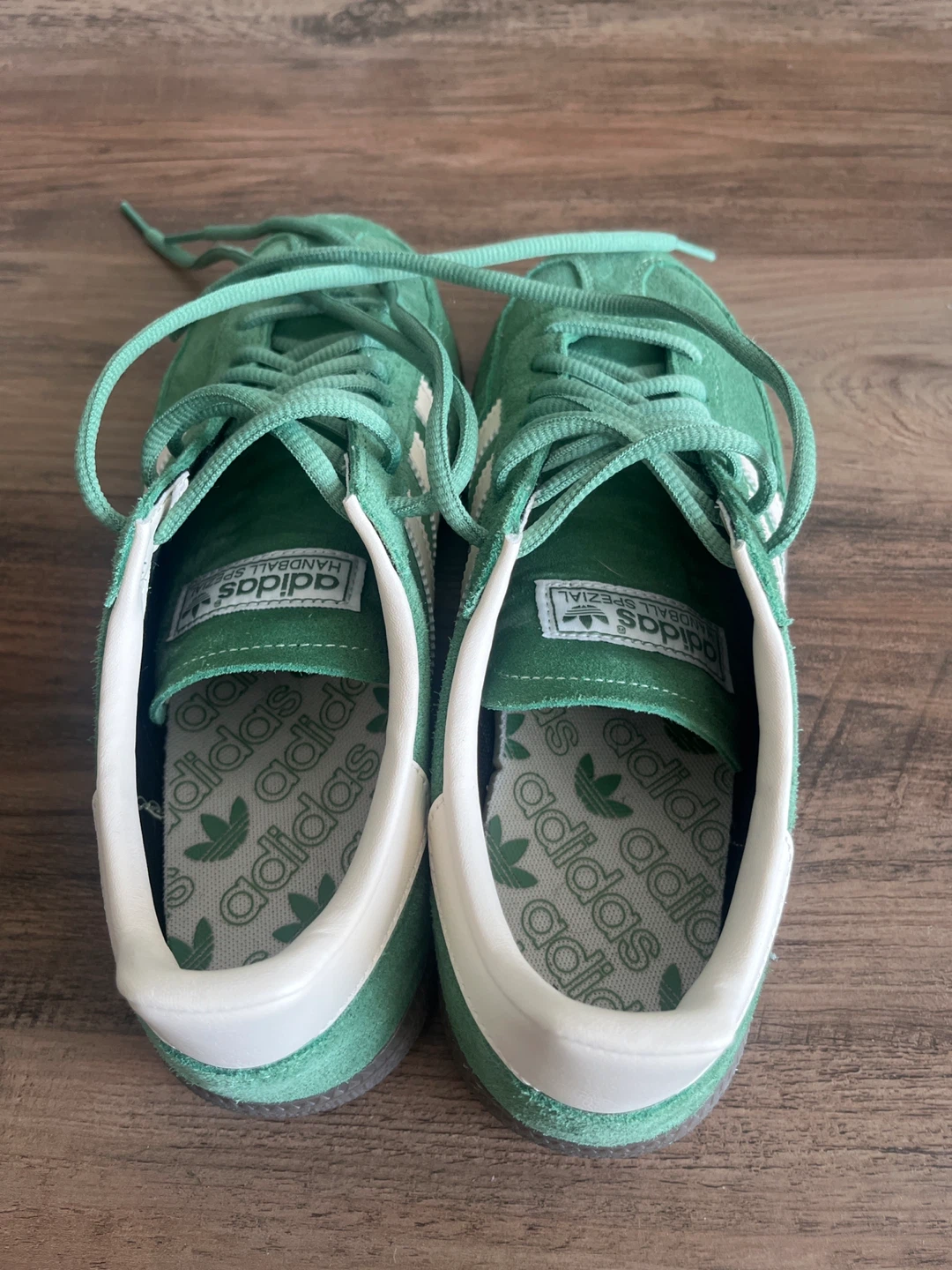 Adidas Handball Spezial Green Suede Sneakers - photo 2