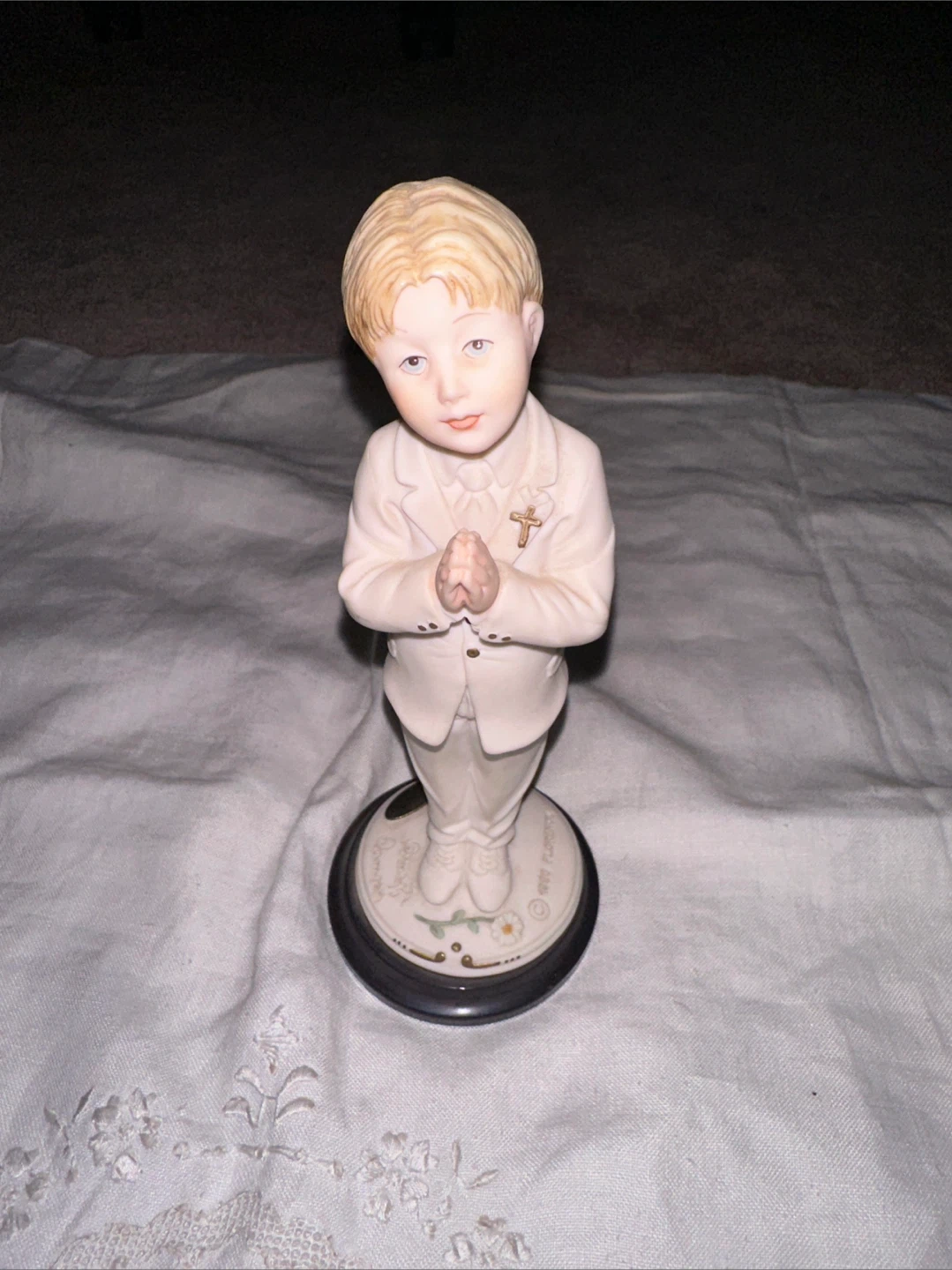 1998 Giuseppe Armani First Communion Boy 7" EUC