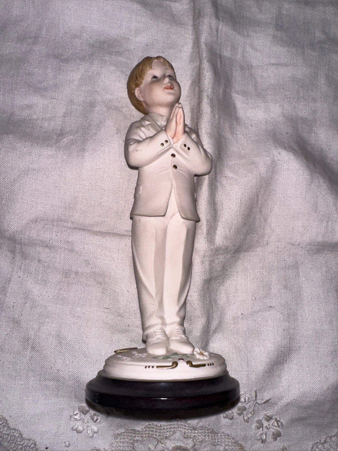 1998 Giuseppe Armani First Communion Boy 7" EUC - photo 2
