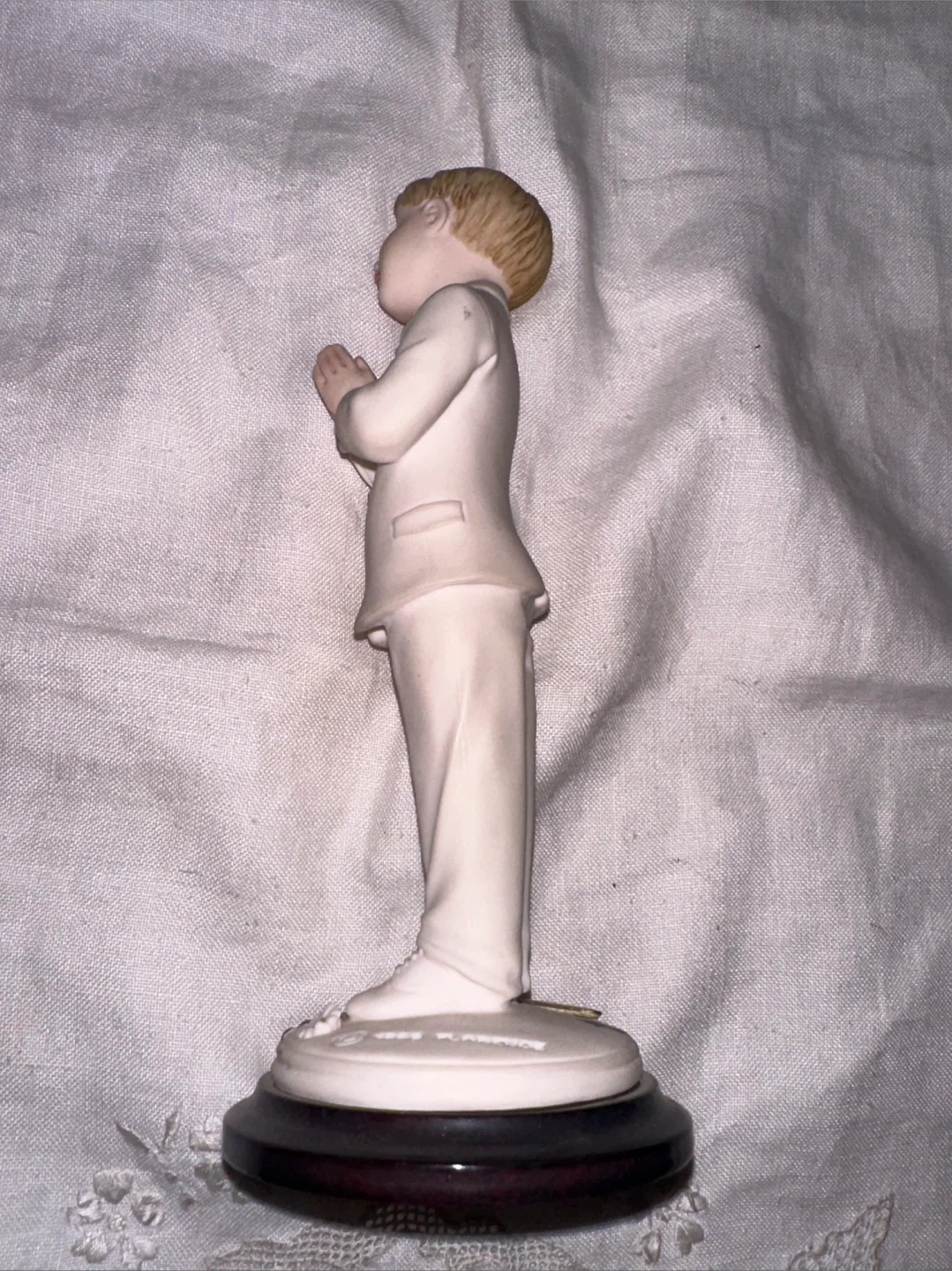 1998 Giuseppe Armani First Communion Boy 7" EUC - photo 4