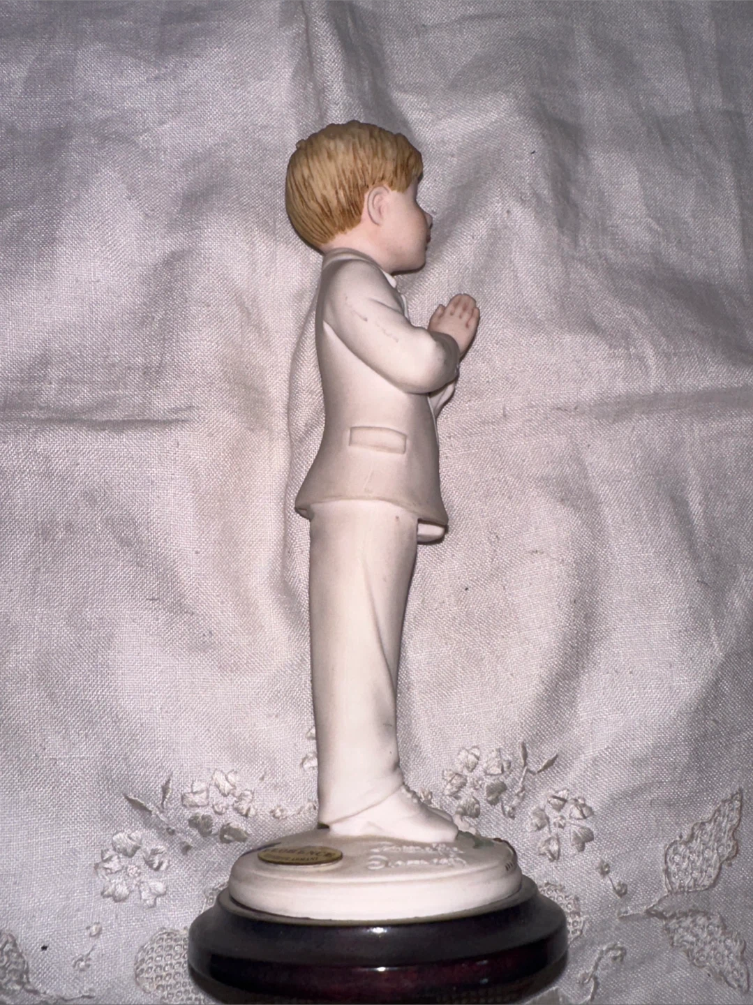 1998 Giuseppe Armani First Communion Boy 7" EUC - photo 5