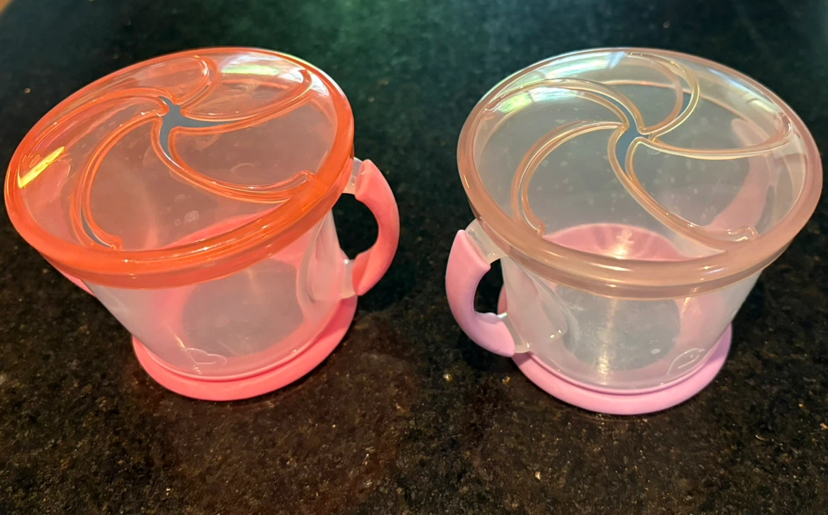 Toddler Snack Cups (2 Pack)