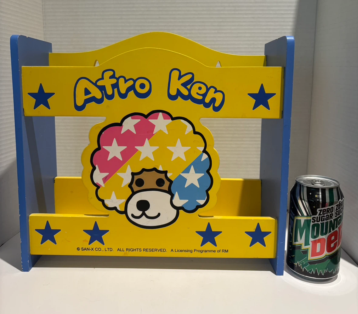 Afro Ken San-X Wooden Organizer Shelf - photo 5