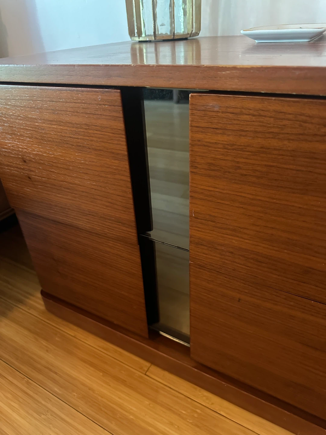 2 MOBILIA TEAK NIGHT STAND TABLES MID CENTURY MODERN STYLE - photo 4