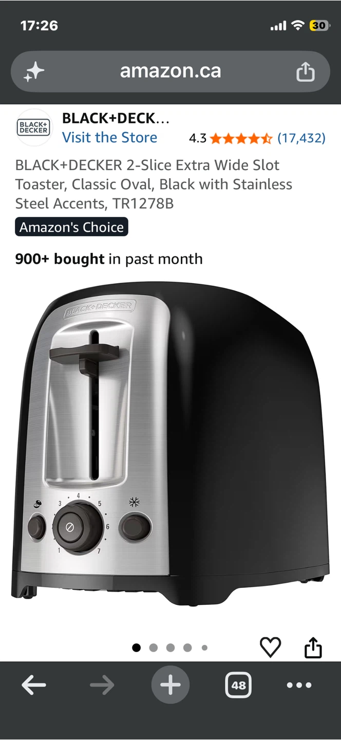 BLACK+DECKER 2-Slice Toaster - photo 4