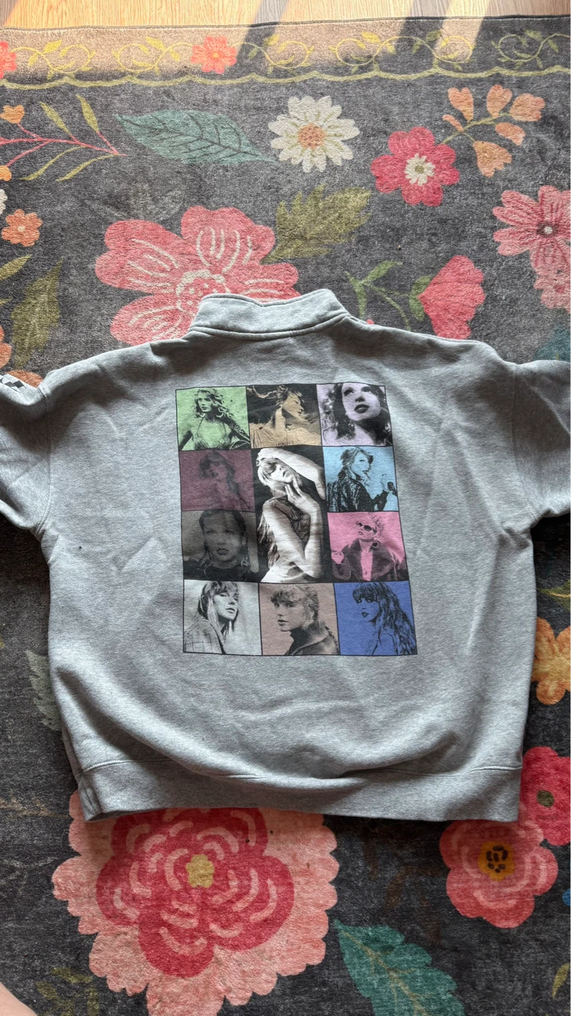 Taylor Swift The Eras Tour Quarter Zip Sweatshirt