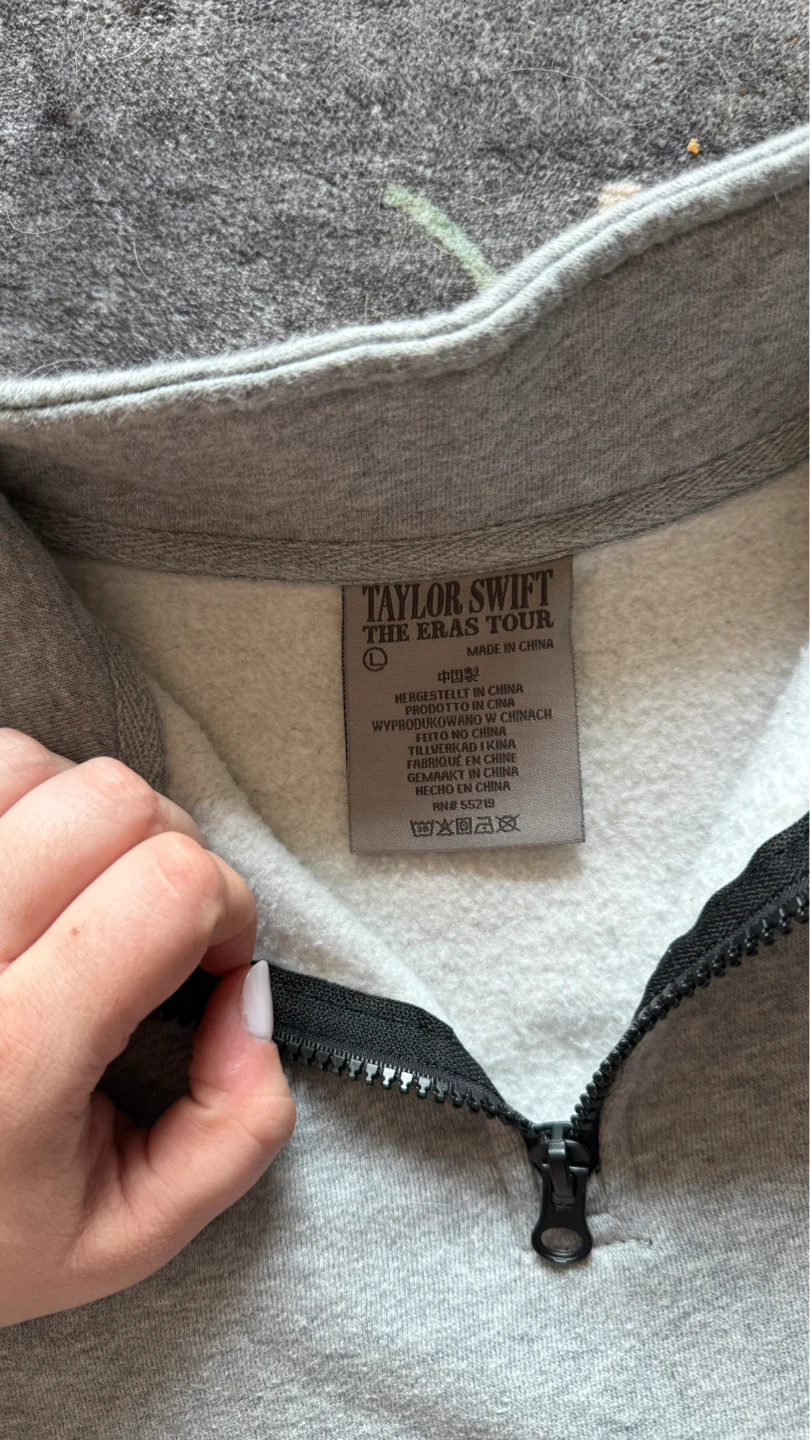 Taylor Swift The Eras Tour Quarter Zip Sweatshirt - photo 3