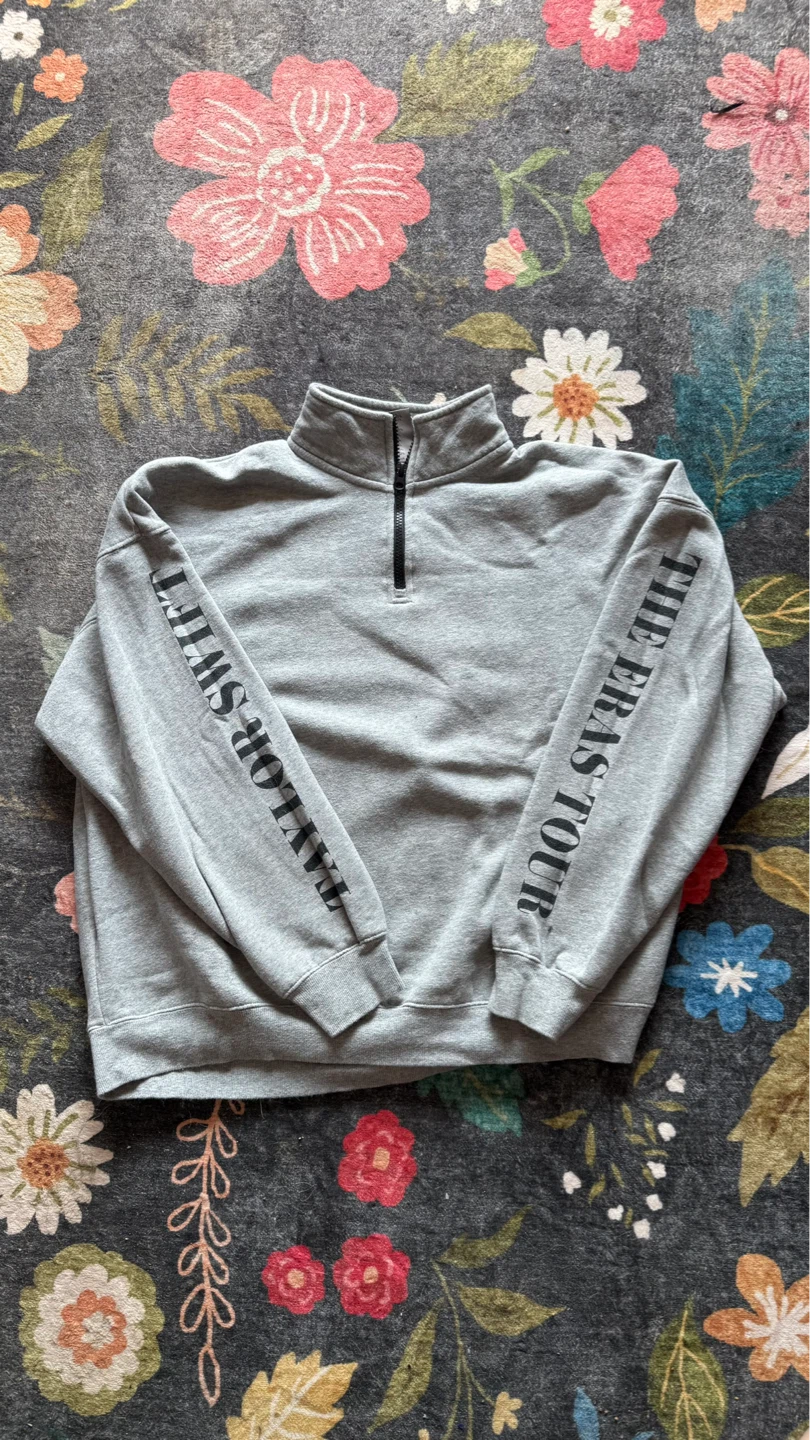 Taylor Swift The Eras Tour Quarter Zip Sweatshirt - photo 2