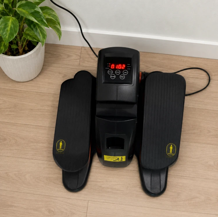 Black Elliptical Machine. Under Desk Elliptical Machine