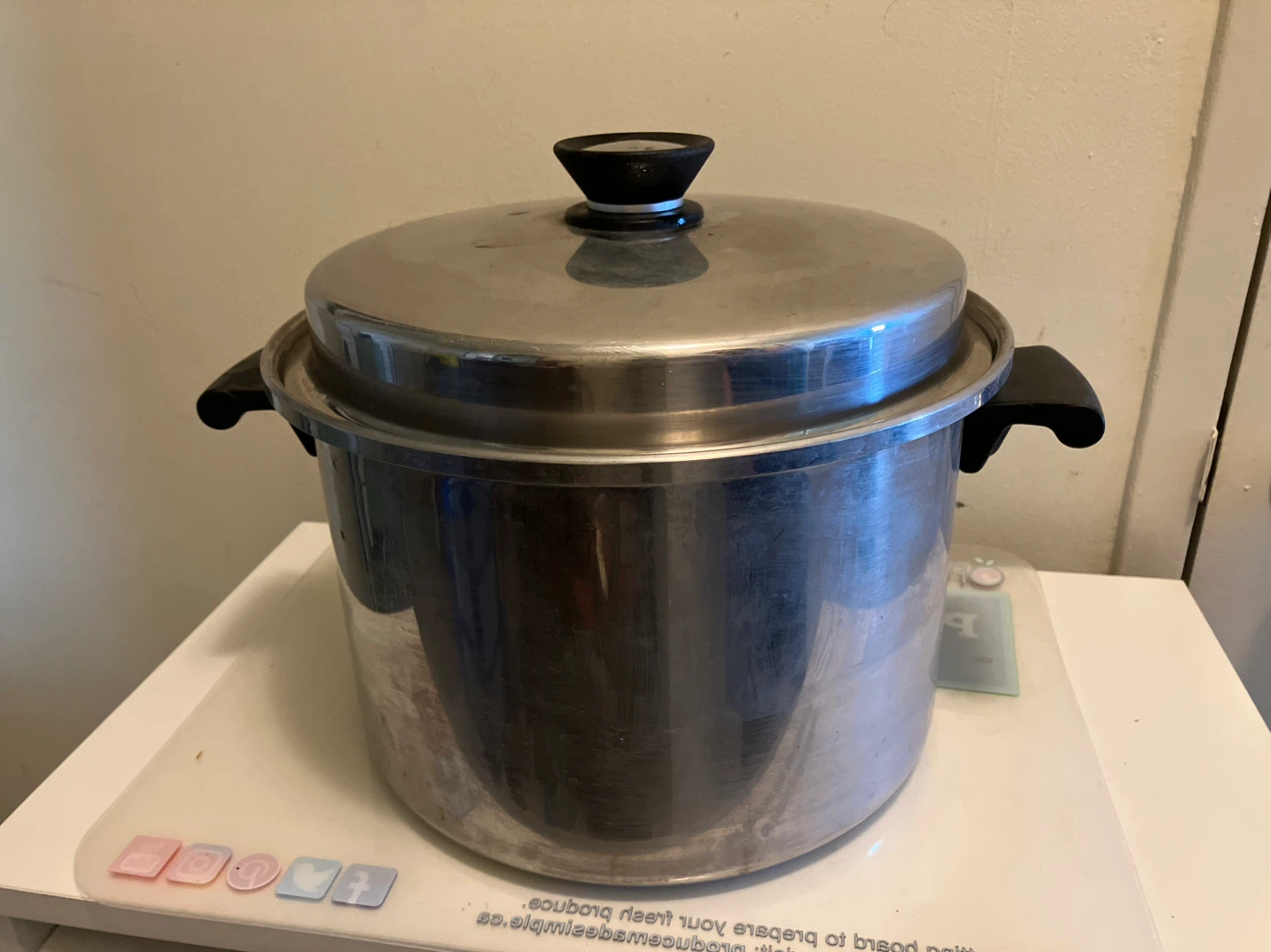 Queen Stainless Steel Stock Pot with Lid-27 cm diameter