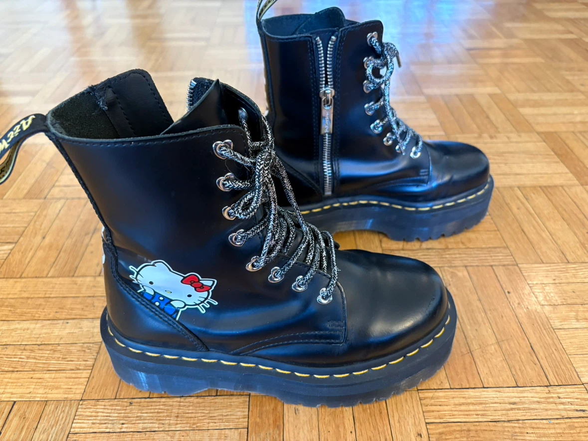 Dr. Martens Jadon Hello Kitty Platform Boots - photo 3