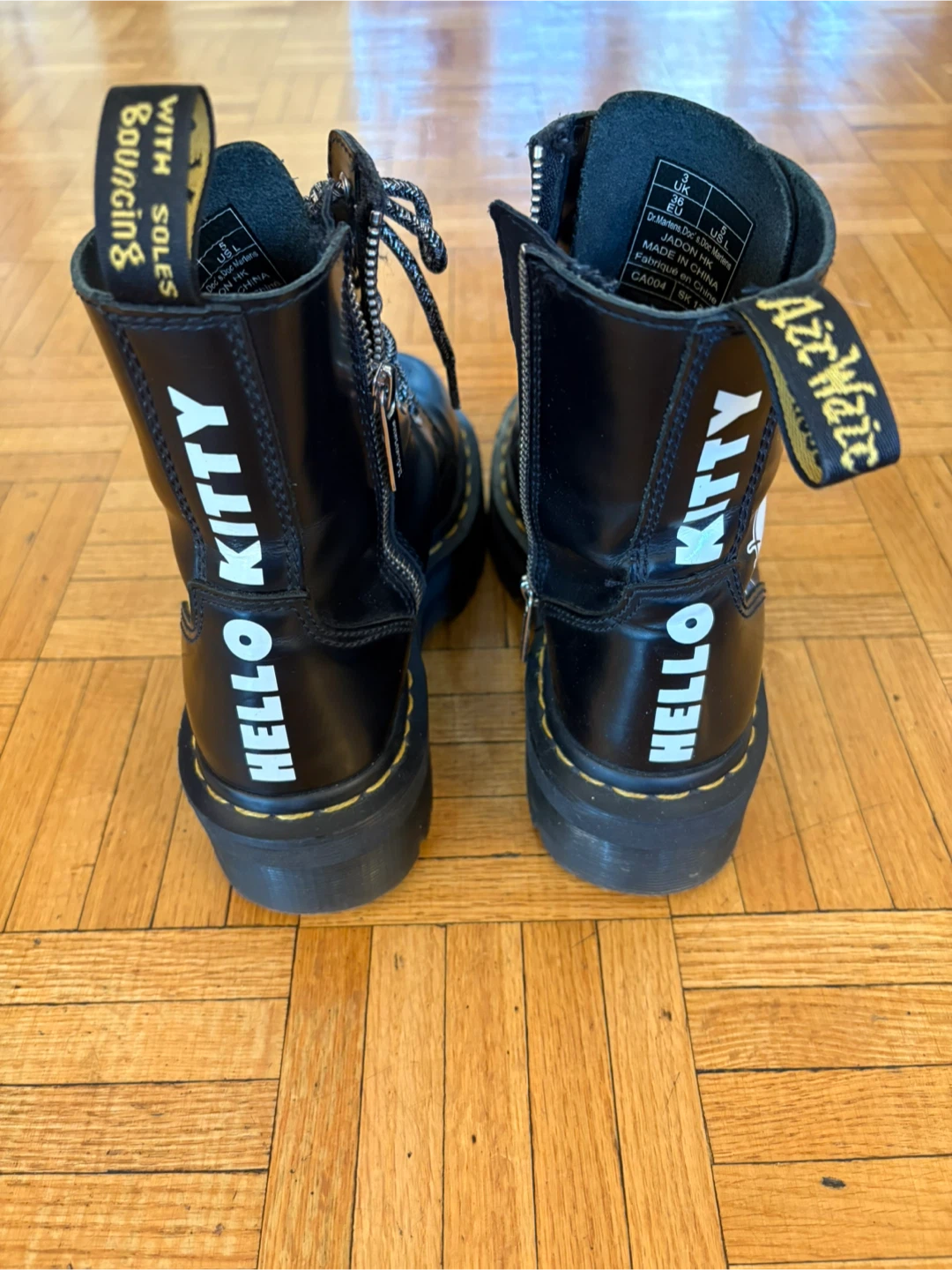 Dr. Martens Jadon Hello Kitty Platform Boots - photo 4