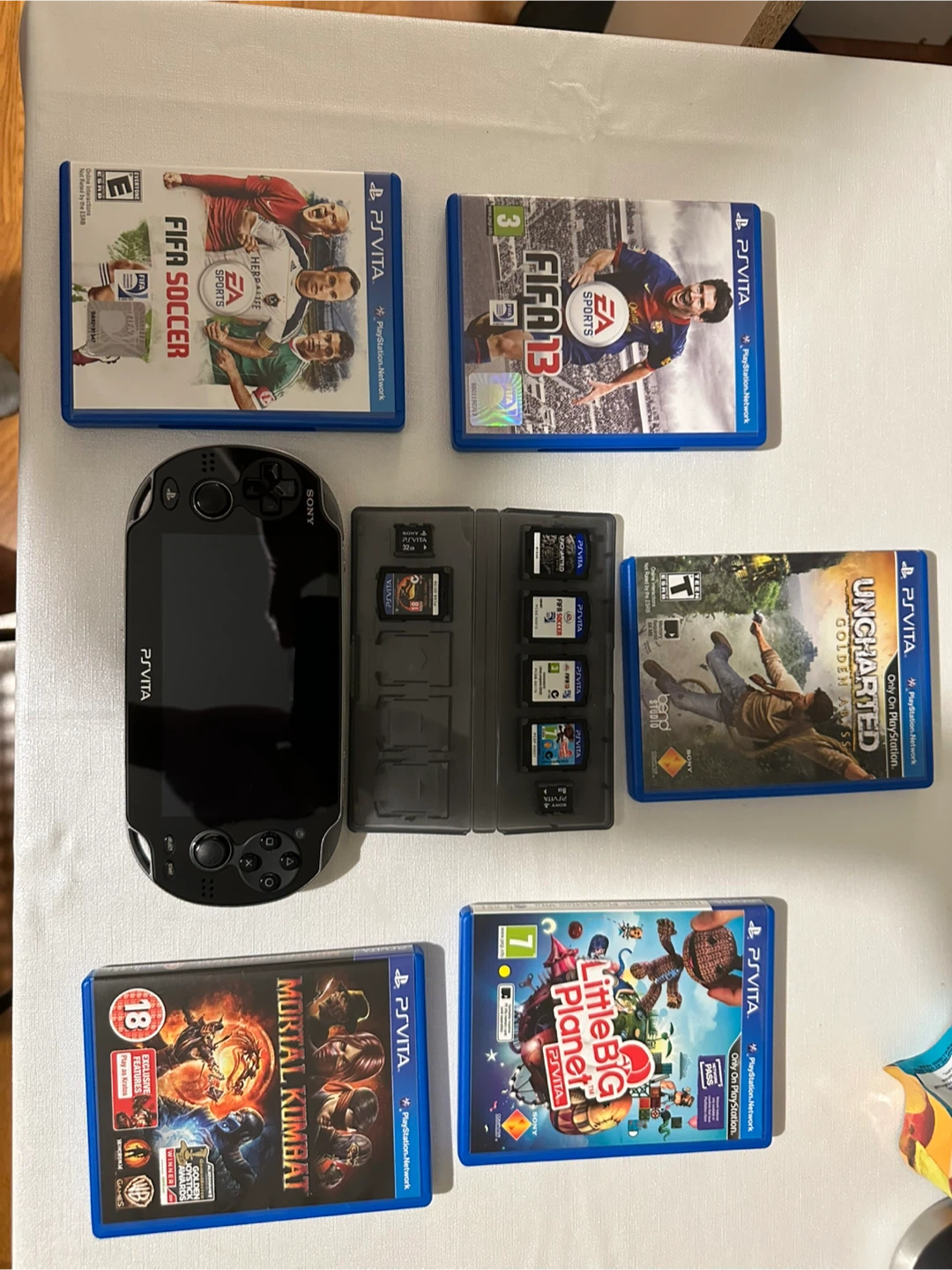 Sony PS Vita Console with Games