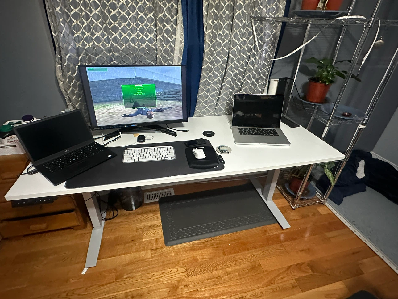 Uline 72x30 Electric Adjustable Height Sit-Stand Desk - photo 4