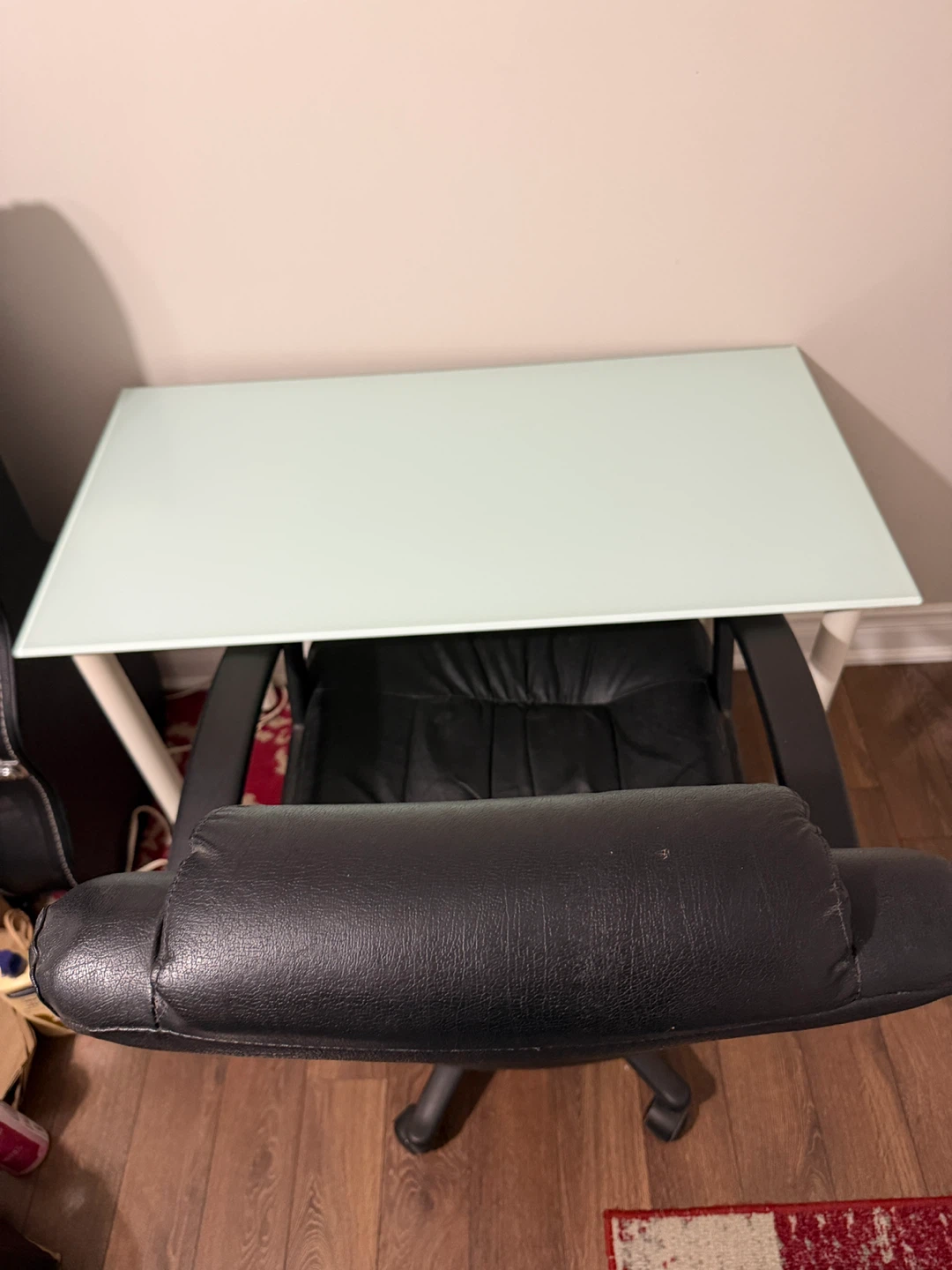 Light Blue Desk/Table + Comfortable Office Chair - photo 3