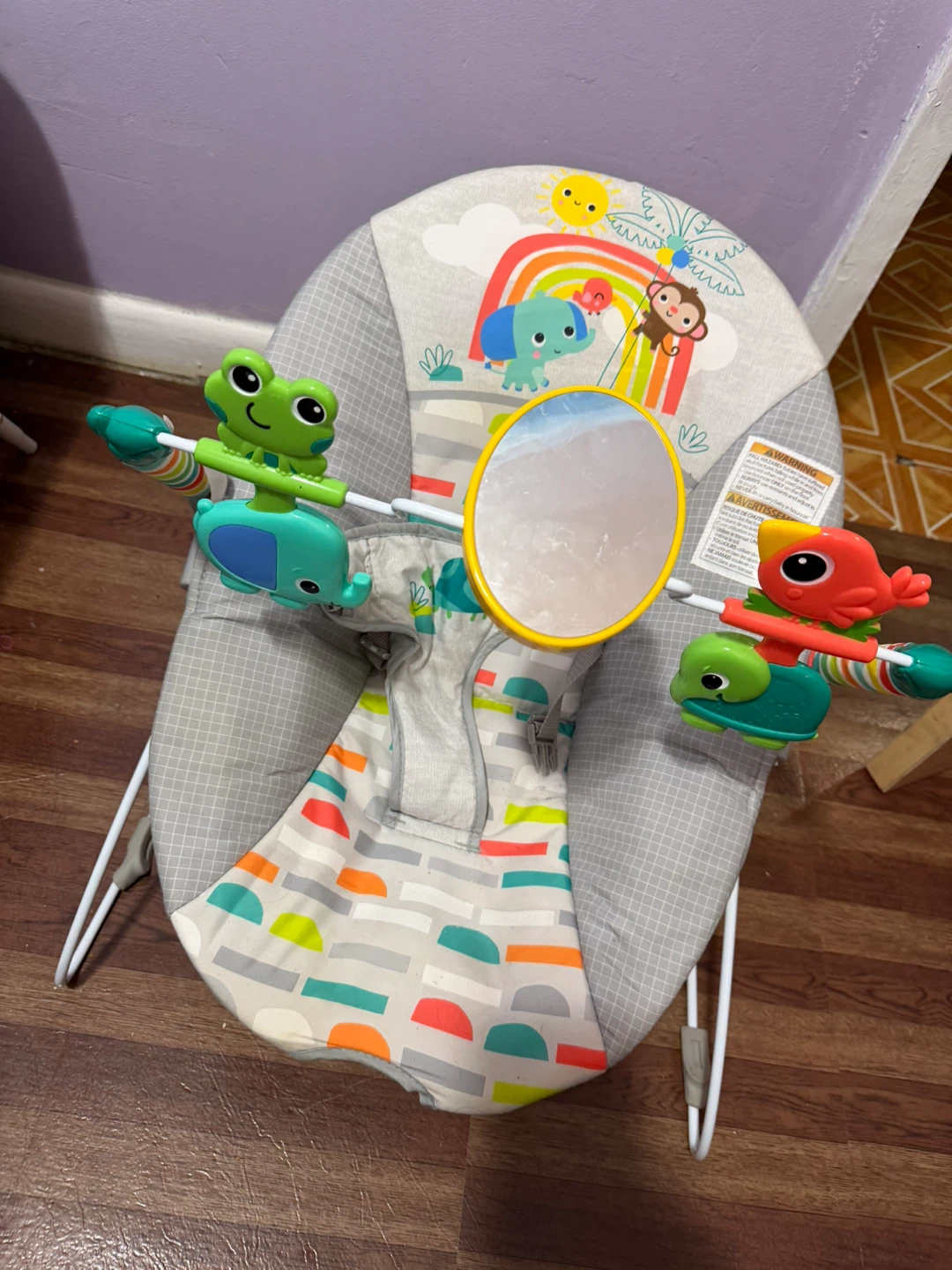 Baby Bouncer Seat with Toy Bar - photo 2