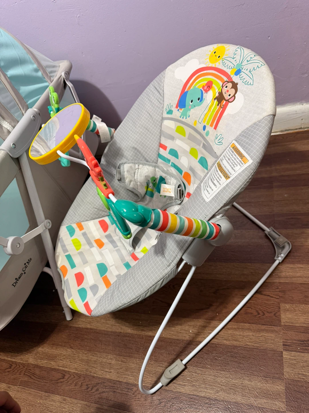 Baby Bouncer Seat with Toy Bar - photo 3