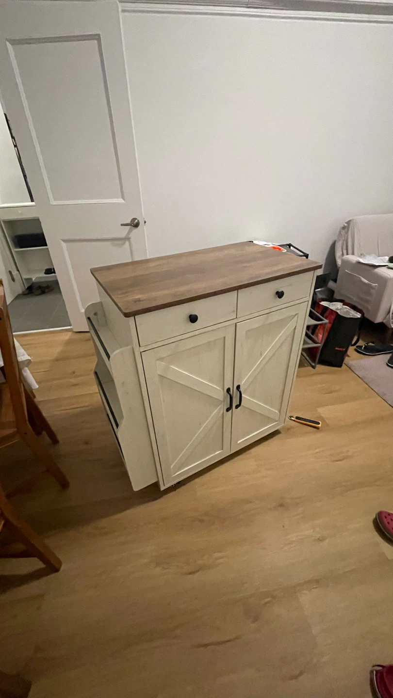 New kitchen island