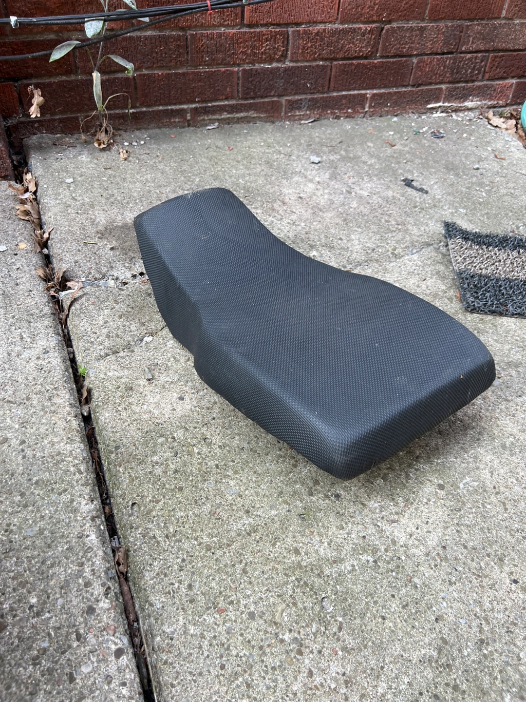 Black atv Seat