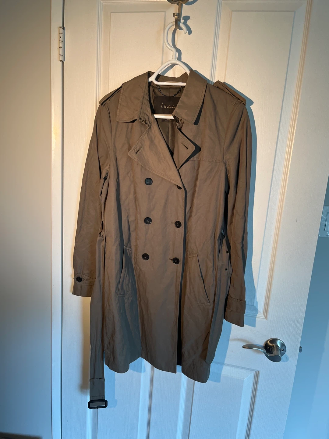 Talula Babaton Double Breasted Trench Coat - Khaki - photo 2