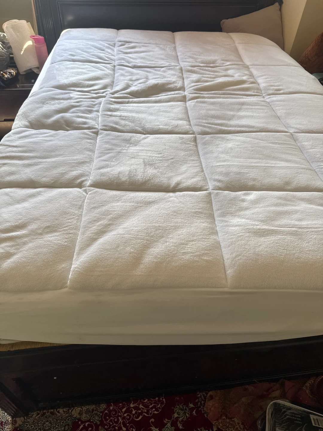 White Mattress Topper