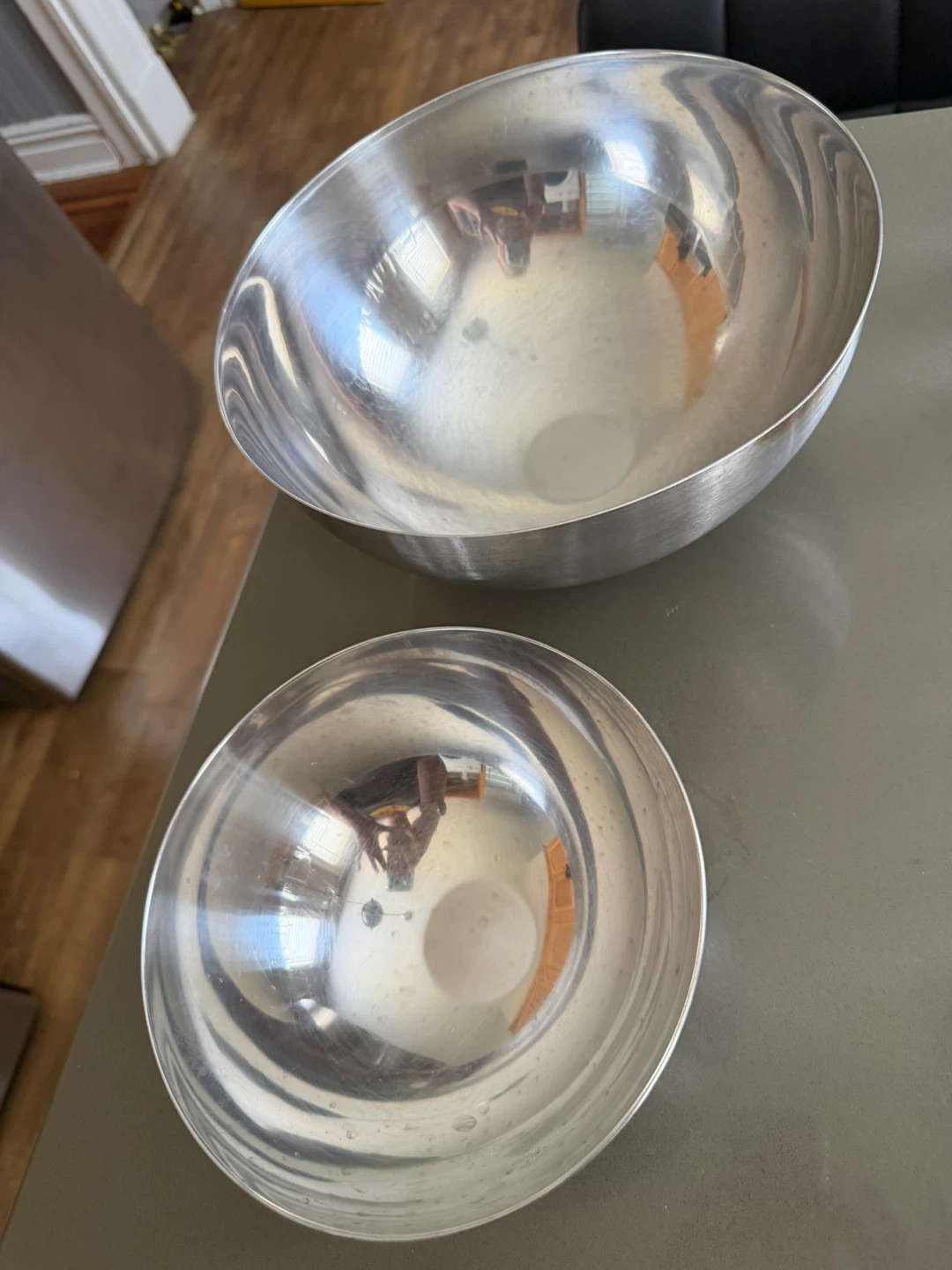IKEA Stainless Steel Mixing Bowls (Set of 2)