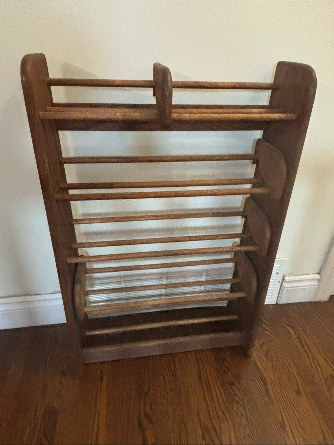 Wooden Shoe Stand/Organizer - photo 2