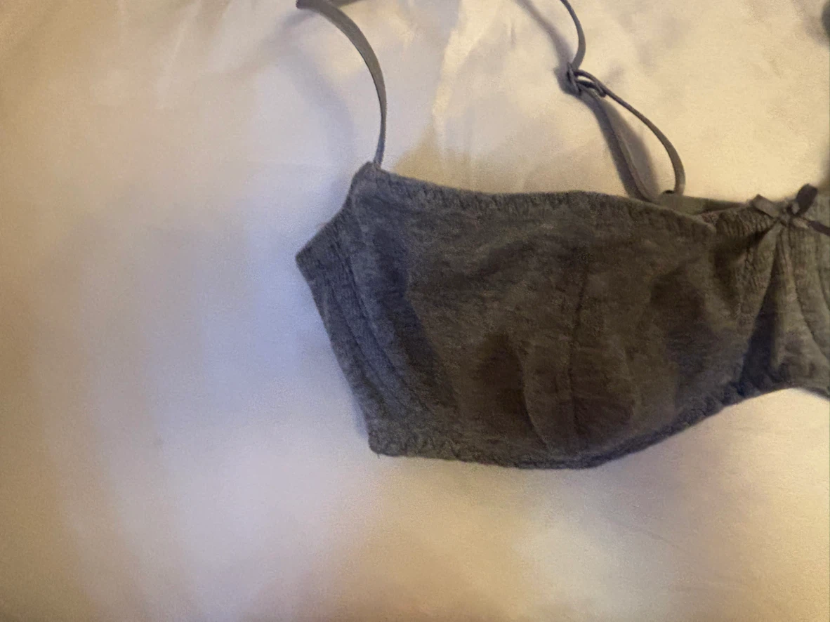 New never worn coucou intimates teacup bra in grey - photo 4