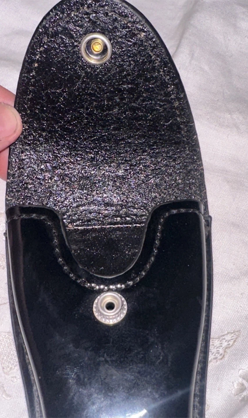 Premier Handcuff Pouch Shiny Black Leather PL9131UC - photo 3