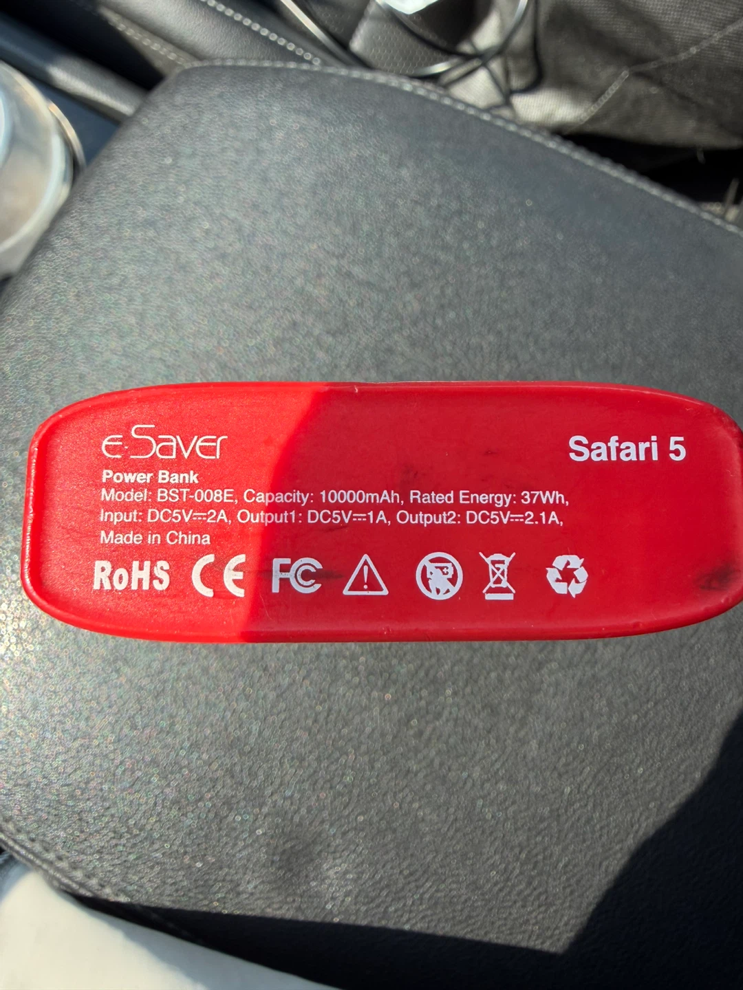 e-Saver Safari 5 Power Bank 10000mAh