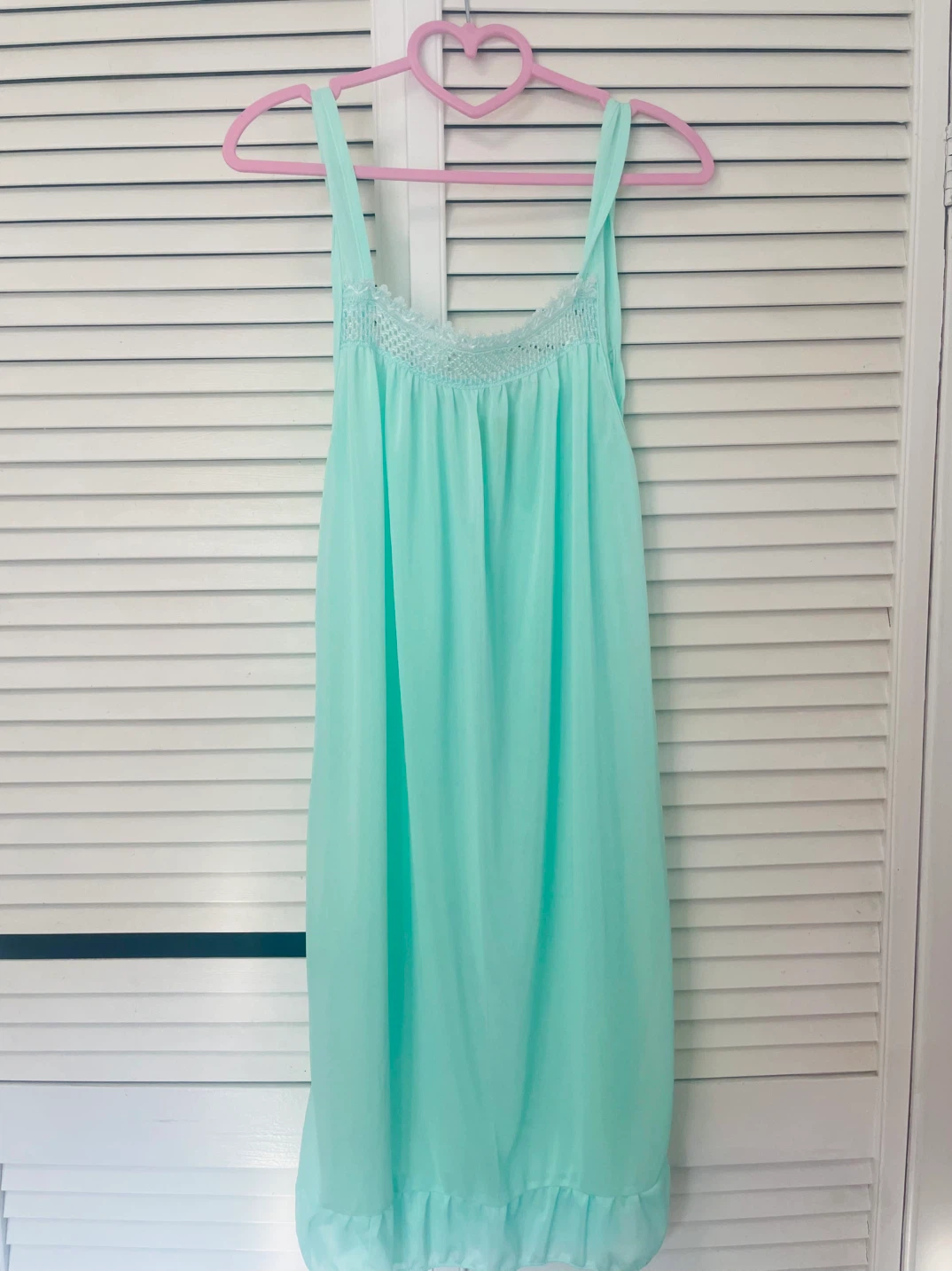 Vintage (85% Silk) Babydoll Nightgown
