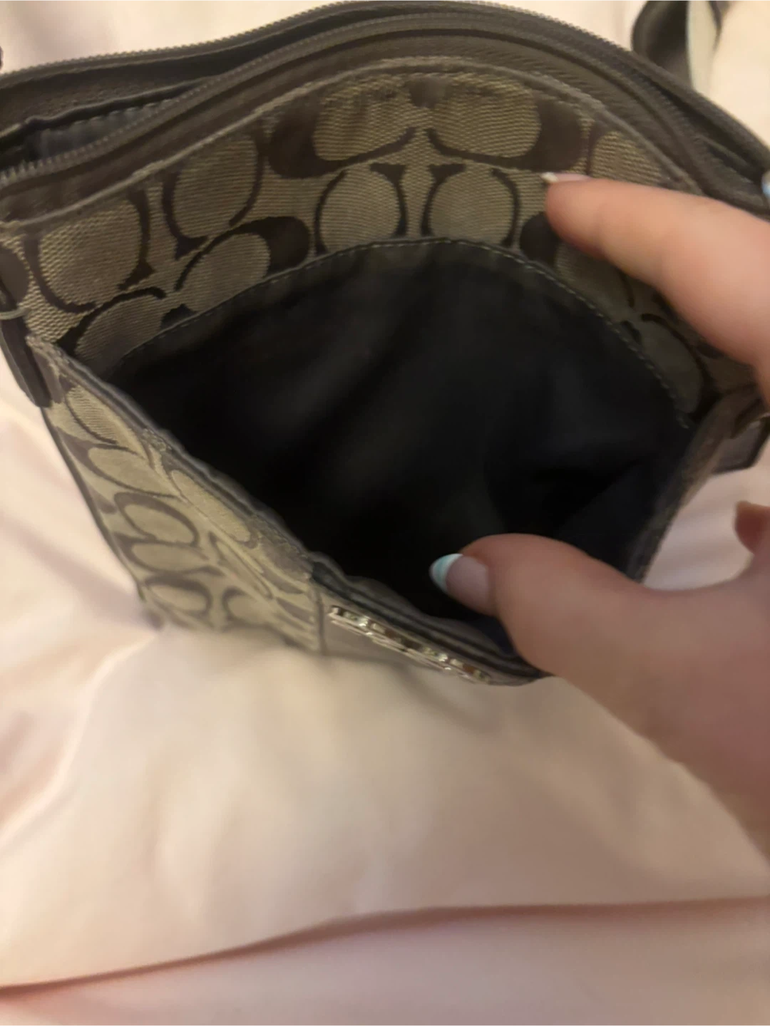 Coach Monogram Crossbody Bag - photo 2