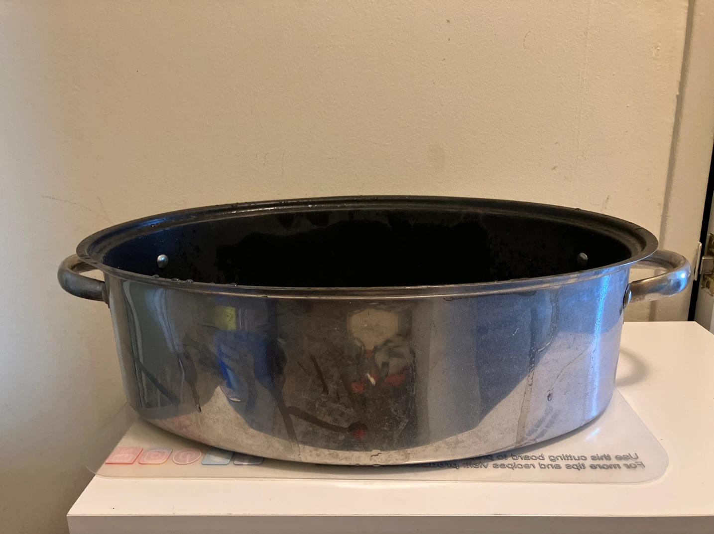Stainless Steel Oval Roasting Pan-42.5x30 cm
