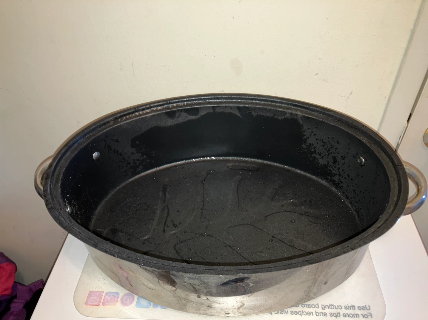 Stainless Steel Oval Roasting Pan-42.5x30 cm - photo 3