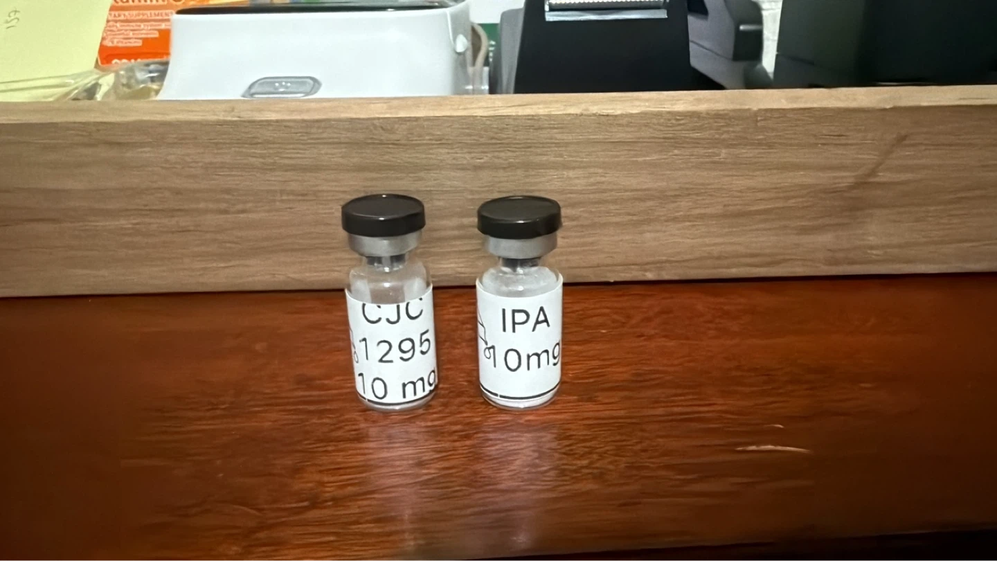 Two 10mg Vials: CJC 1295 & IPA