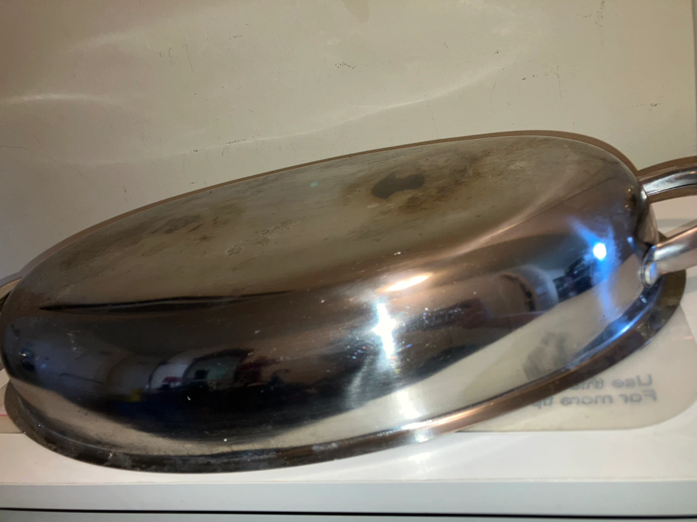 Stainless Steel Oval Roasting Pan-16”x11” - photo 5