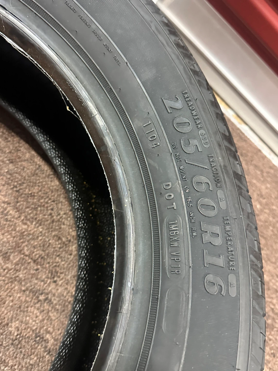 (2) Goodyear Reliant All-Season 205/60R16.  (2023) - photo 5