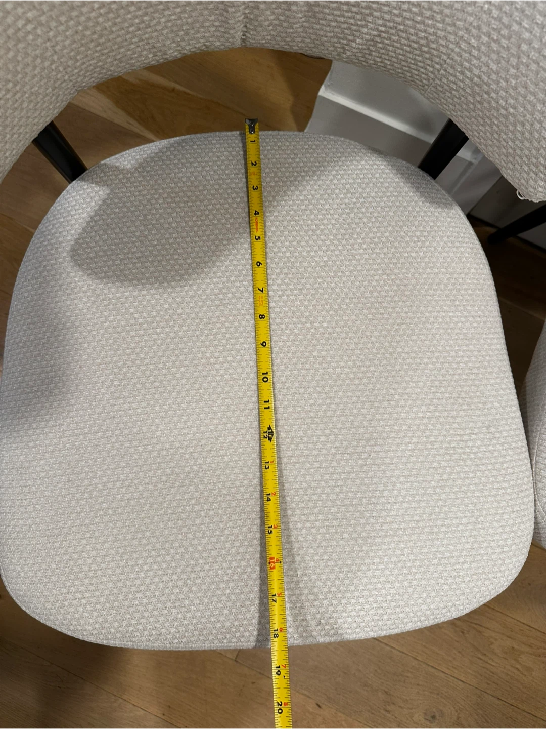 Set of 4 Modern Upholstered Dining Chairs - photo 3