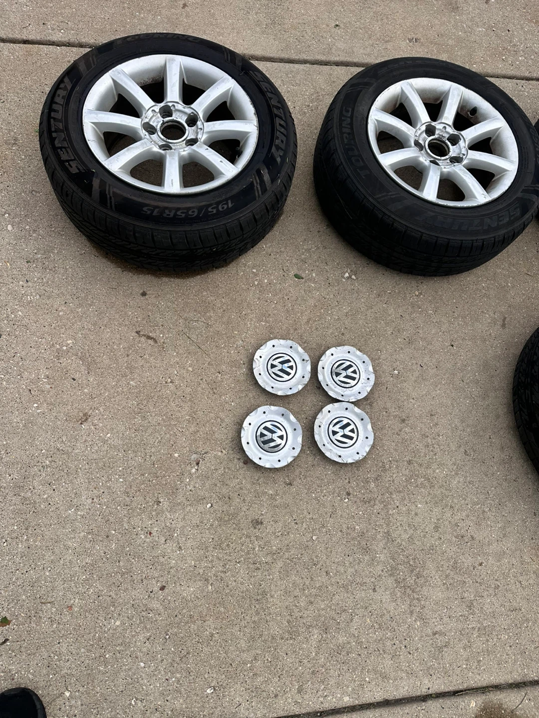 VW BBS OEM wheels and newer tires