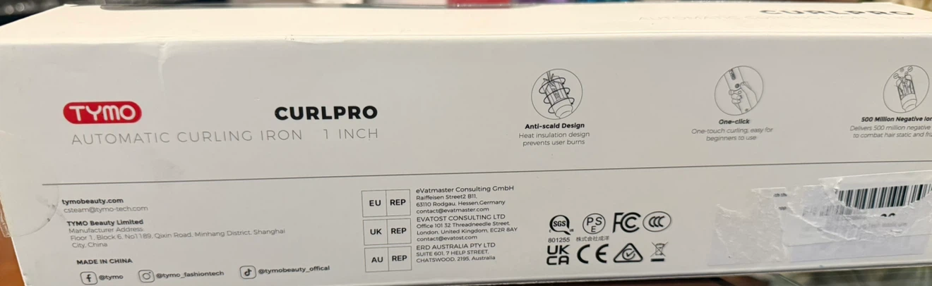 TYMO CURLPRO Automatic Curling Iron 1 Inch - photo 2